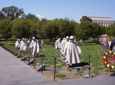 The photo is a courtesy of Korean War Veterans Association