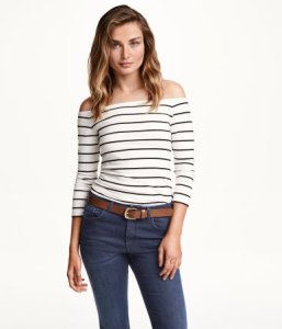 H&M Off-the-shoulder Top ($10)