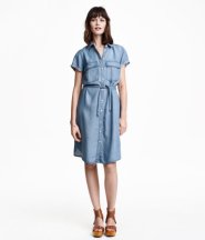 H&M Lyocell Shirt Dress