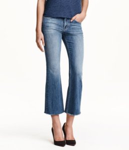Kick Flare Ankle Jeans