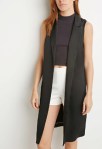 Forever 21 Side-Slit Satin Vest ($33)