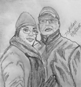 With my Dad