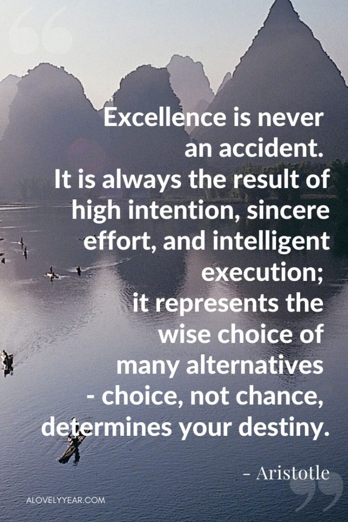 living intentionally