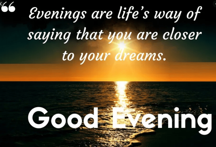 evening
